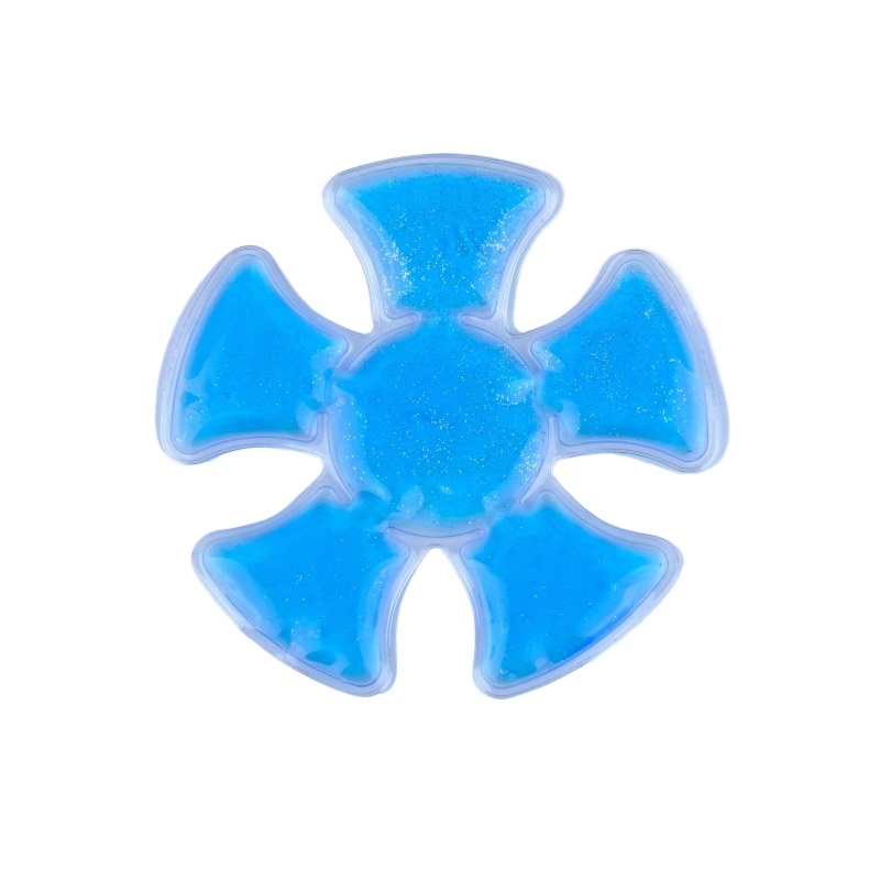 Travel Accessories Pack - Compresse de gel PVC bleue –