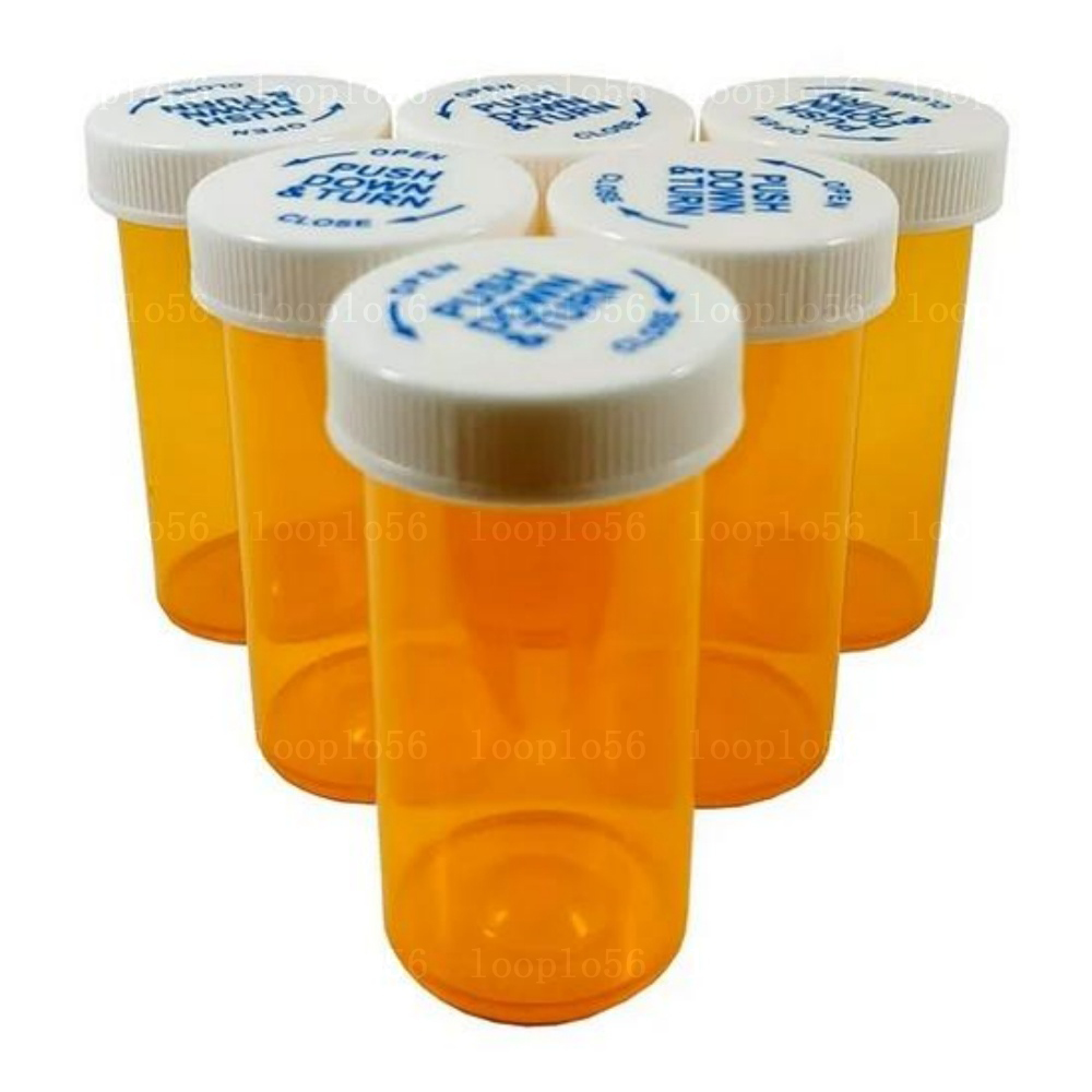 Travel Accessories Bottles - 12/20 Flacons de médicaments en plastique