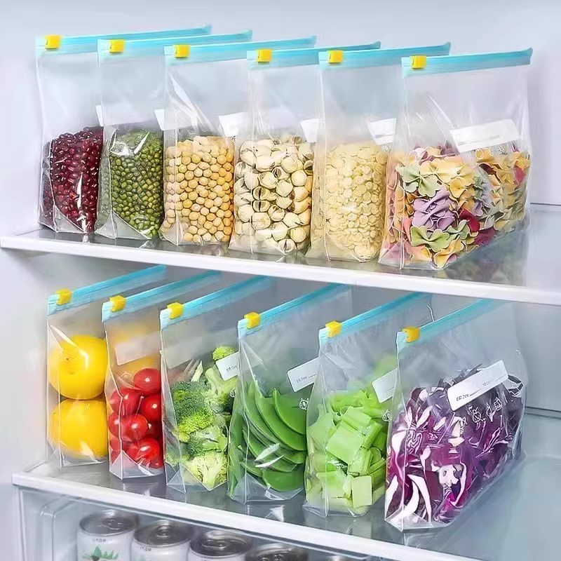 Reusable Zip Bag - Sacs de conservation des aliments à