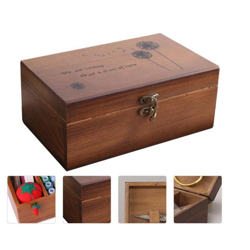 Travel Accessories Gift Basket - Trousse de couture multifonction, boîte, panier,