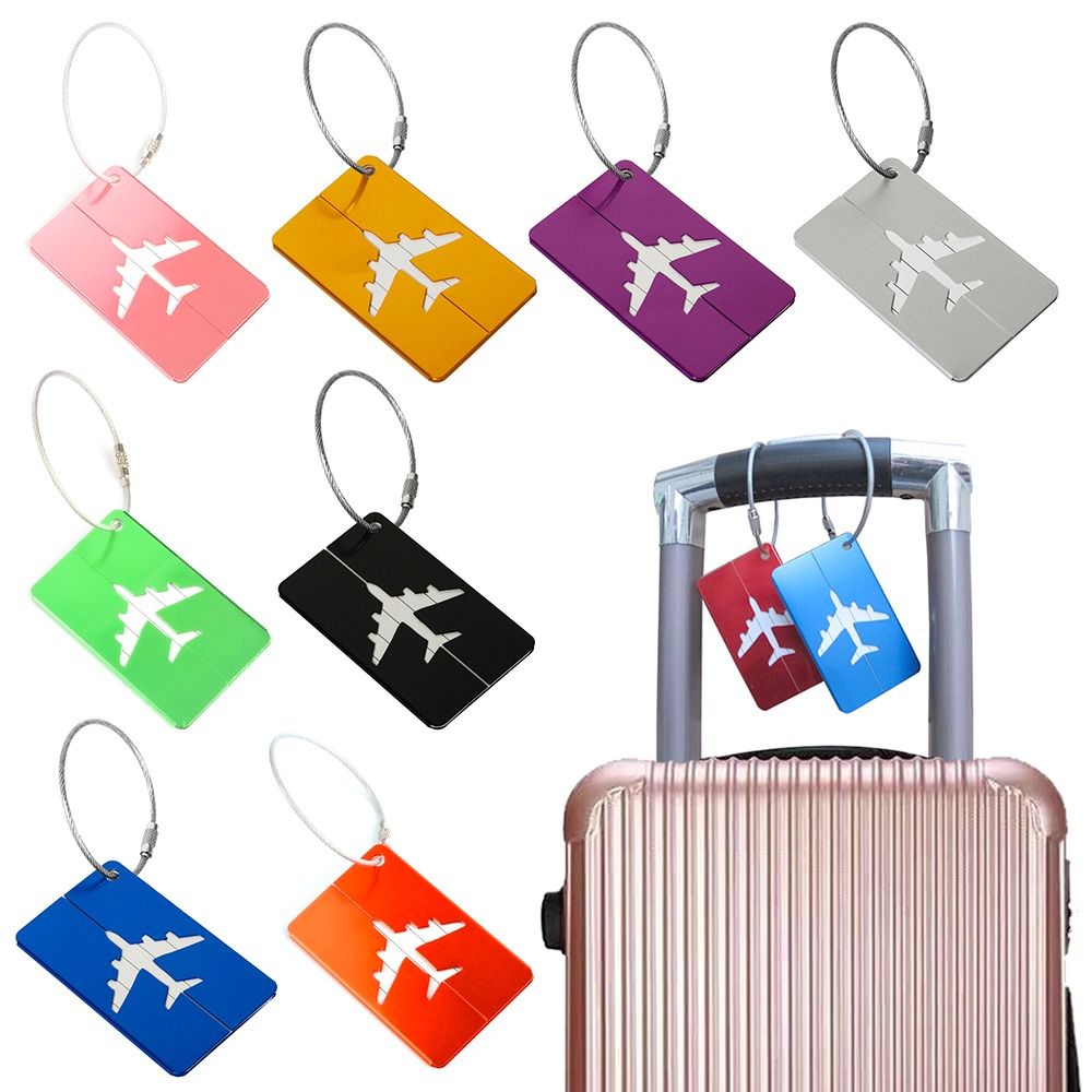 Travel Accessories Pack - Étiquettes de bagage de voyage réutilisables,