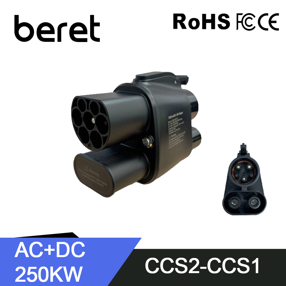 Travel Adapter Universal - BERET EV chargeur CCS2 à CCS1