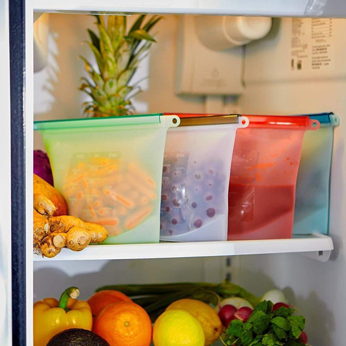 Conteneurs de stockage des ali - Reusable Zip Bag avis et prix