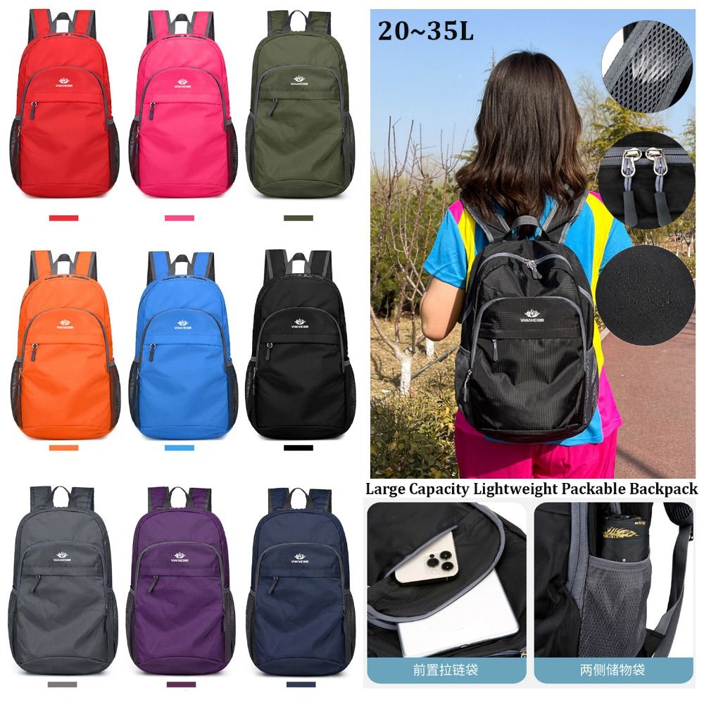 20 ~ 35L sac à dos pliable lég - Packable Daypack Foldable avis et prix
