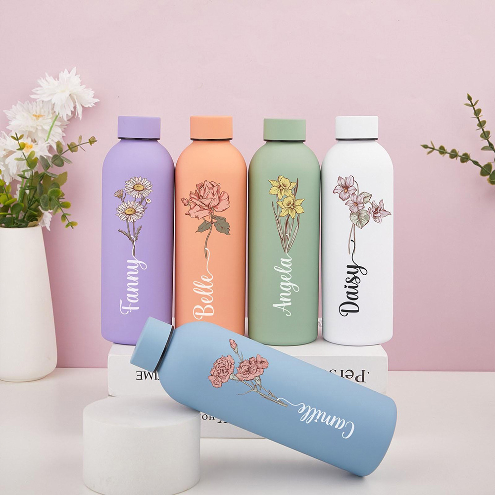 Bouteille d'eau florale person - Travel Accessories Bottles avis et prix
