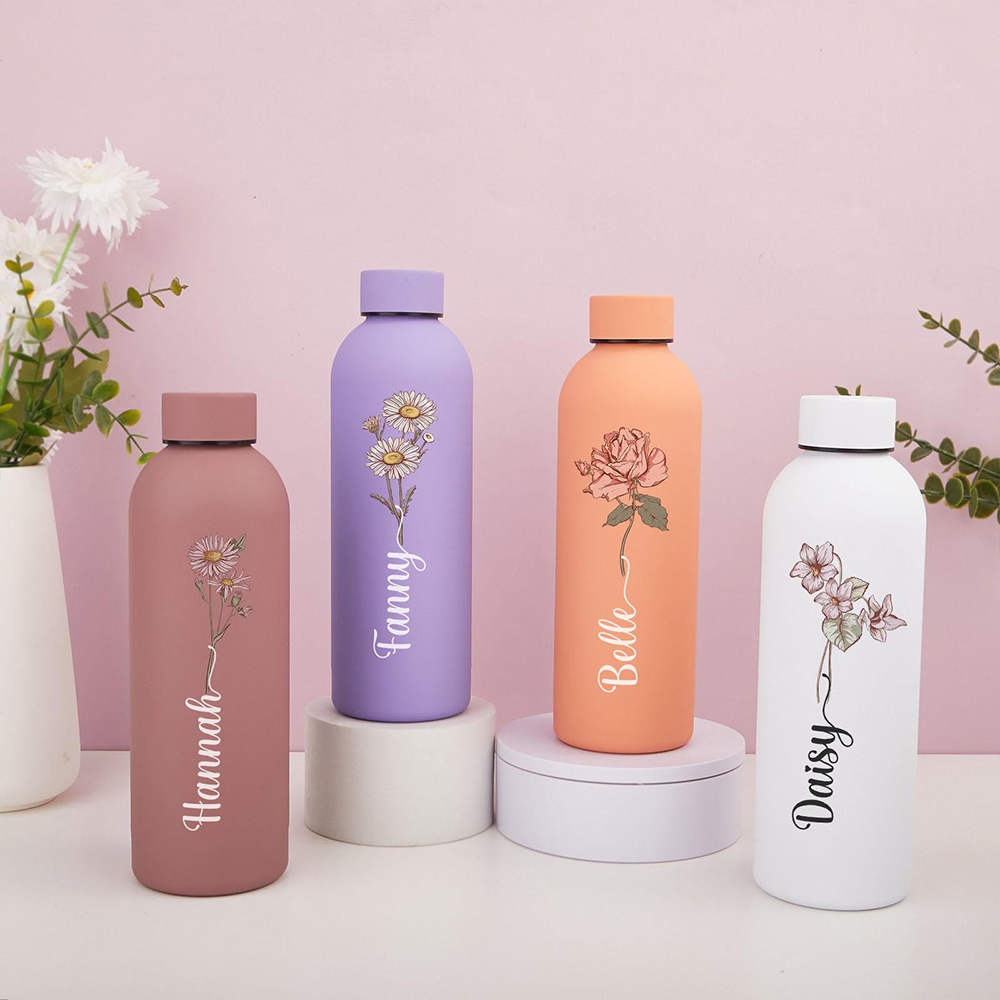 Bouteille d'eau florale person - Travel Accessories Bottles avis et prix