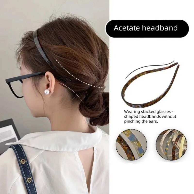 Serre-tête élégant en acétate  - Travel Accessories High End avis et prix