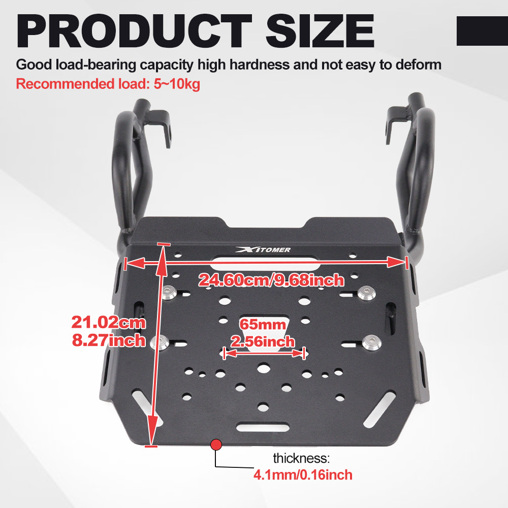 Porte-bagages arrière pour mot - Luggage Cover Protector avis et prix