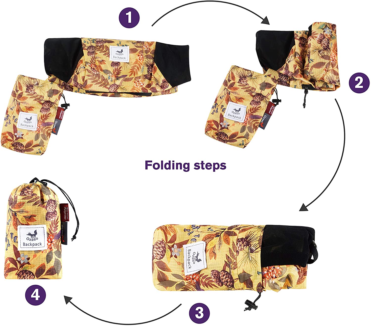 Sac de jour léger et pliable p - Packable Daypack Foldable avis et prix