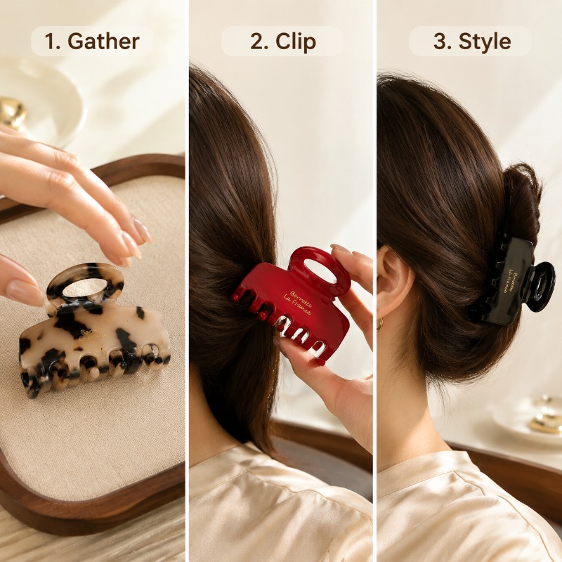 Pinces à cheveux moyennes fran - Travel Accessories Aesthetic avis et prix