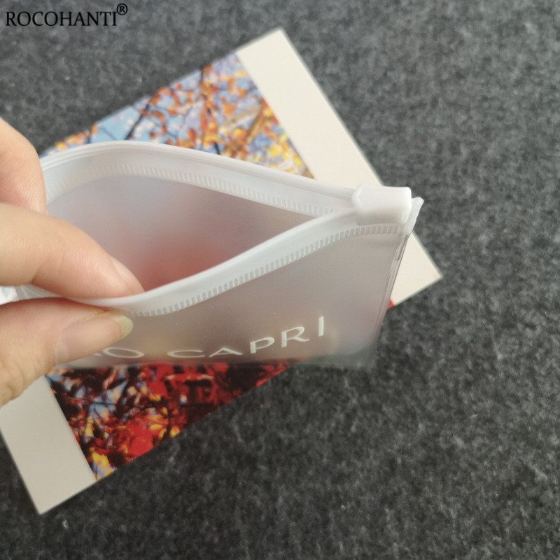 Sac à bijoux transparent givré - Reusable Zip Bag avis et prix