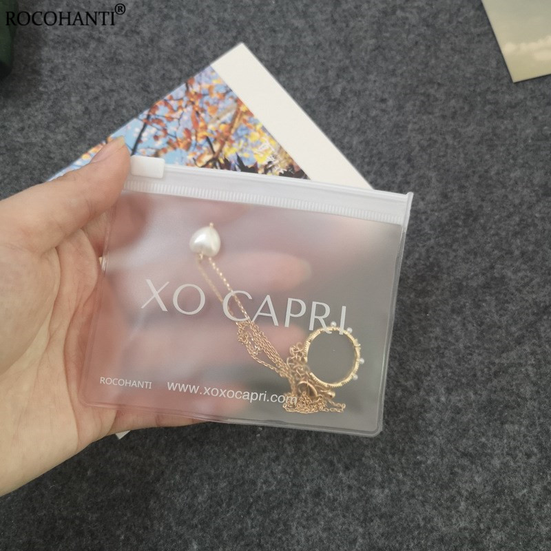 Sac à bijoux transparent givré - Reusable Zip Bag avis et prix
