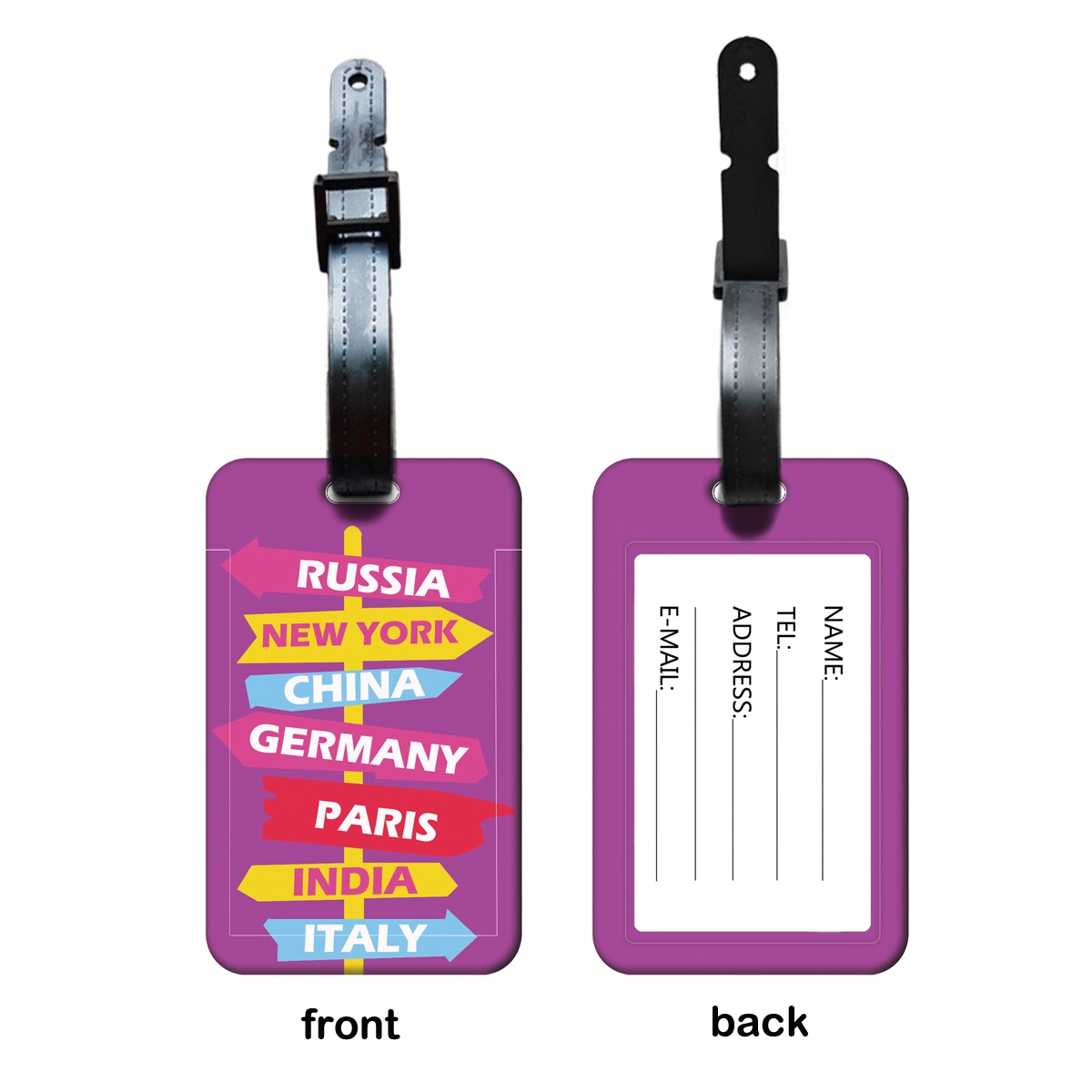 Étiquettes de bagages créative - Travel Accessories Pack avis et prix