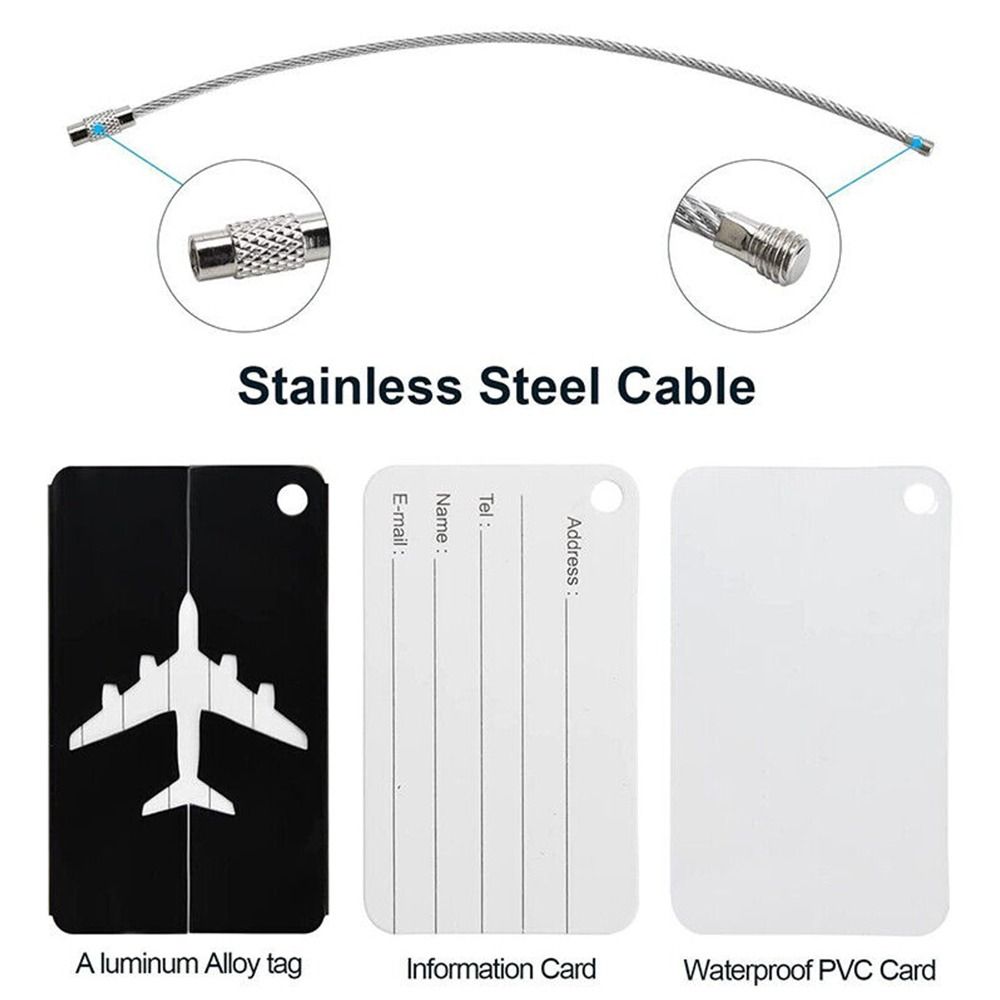 Étiquettes de bagage de voyage - Travel Accessories Pack avis et prix