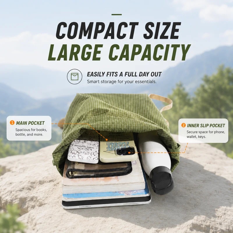 Sac à dos de randonnée extérie - Packable Daypack Foldable avis et prix