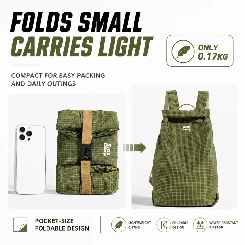 Sac à dos de randonnée extérie - Packable Daypack Foldable avis et prix