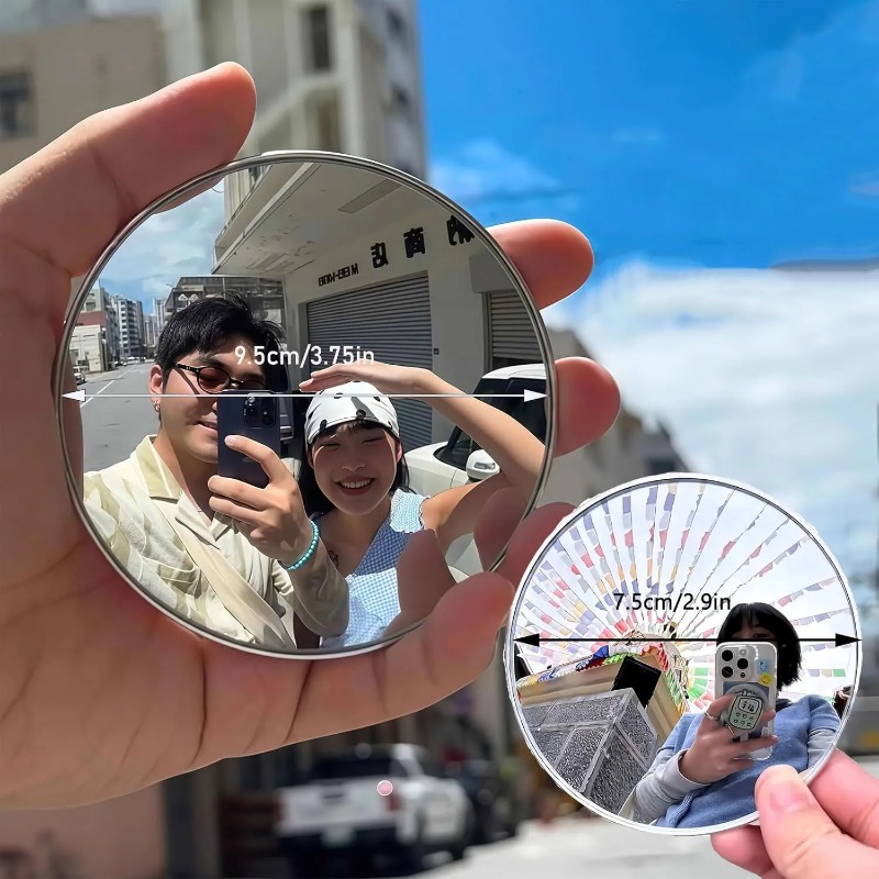 Miroir Convexe Rond Portable,  - Travel Accessories Gadget avis et prix