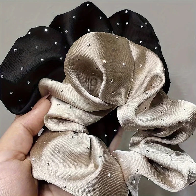 1/3PCS Chouchous en satin avec - Travel Accessories Aesthetic avis et prix